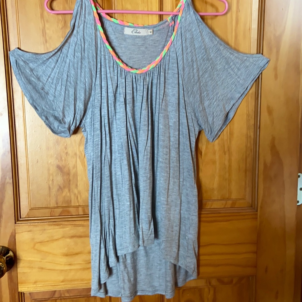 Cold shoulder t-shirt